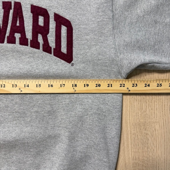 Vintage Jansport Harvard Long Sleeve Crewneck Sweatshirt Mens - Picture 7 of 9
